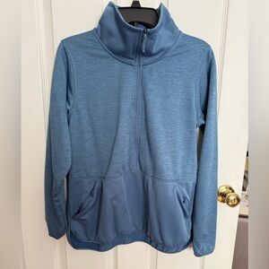Columbia Light Blue Half-Zip Pullover